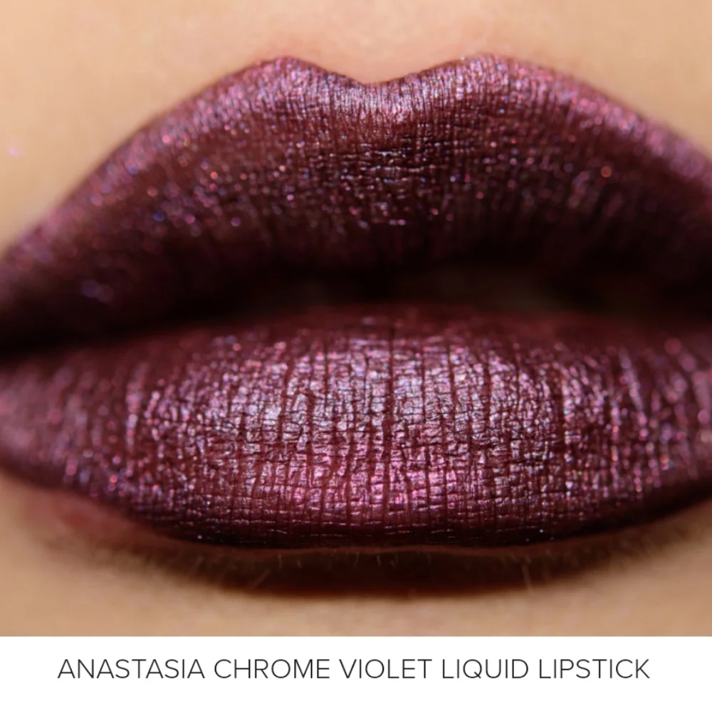 🧚‍♀️CHROME VIOLET ABH DISCONTINUED Liquid Lipstick NWObox